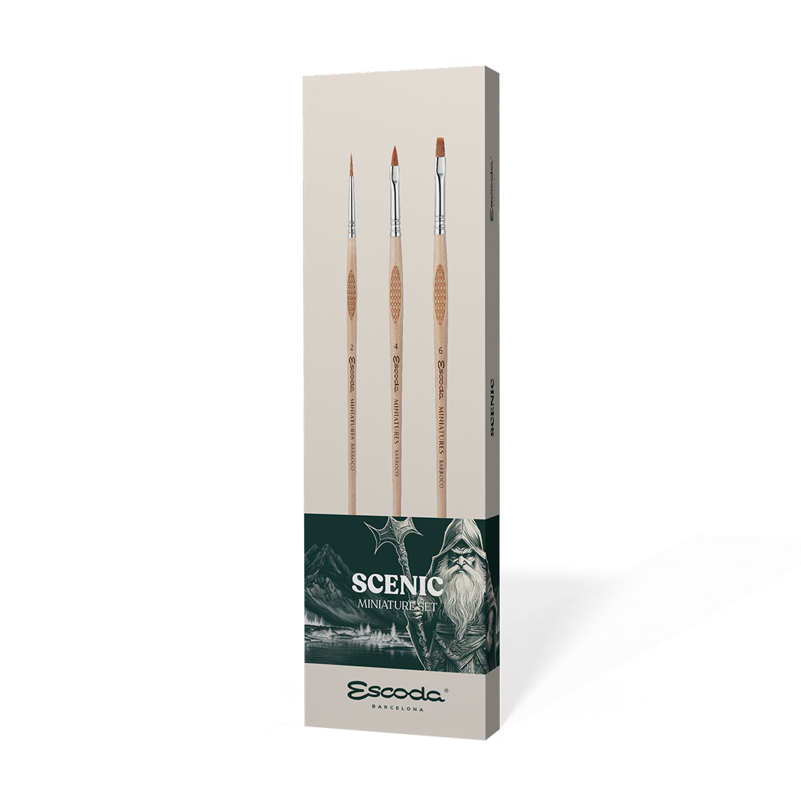 Escoda brushes serie 8864